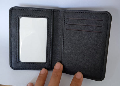 Slardar Premium Leather Wallet for Men – Stylish Slim Durable Design with Practical Storage (Black)